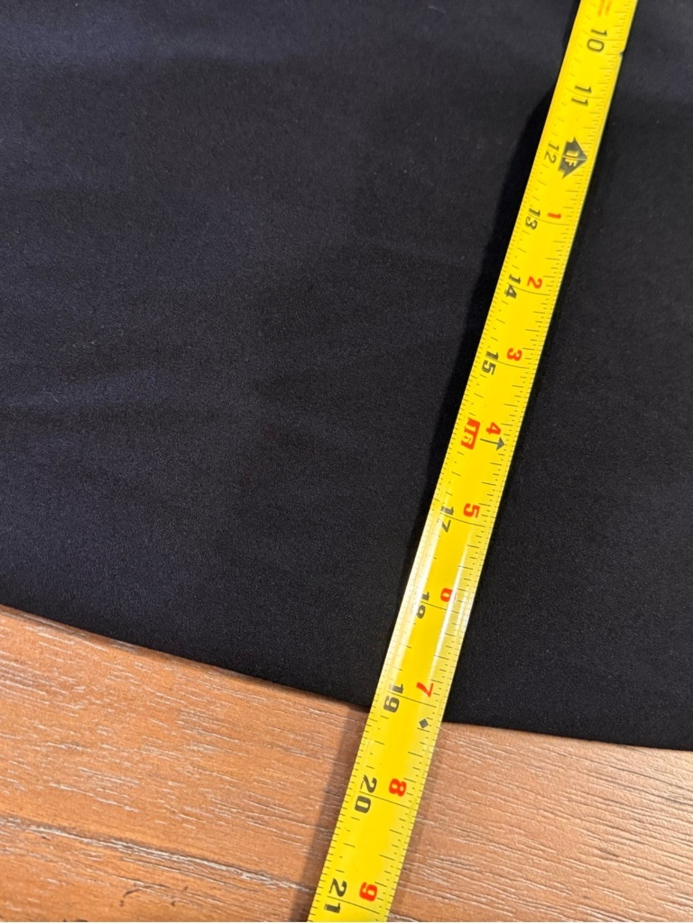Tommy Hilfiger Black Midi Dress with White Trim Puff Sleeves - Picture 5 of 9